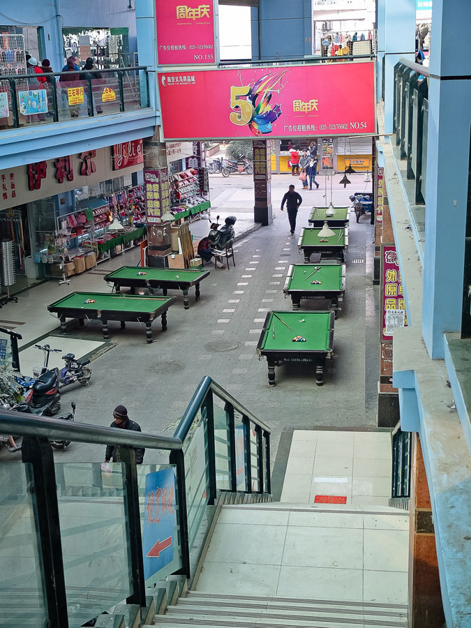 Open-Air Billiard-Cafe:-)